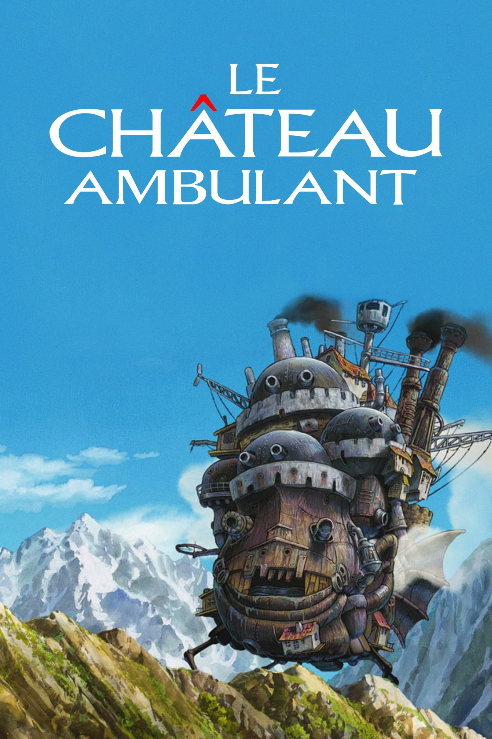 Affiche de l'anime Le Château ambulant