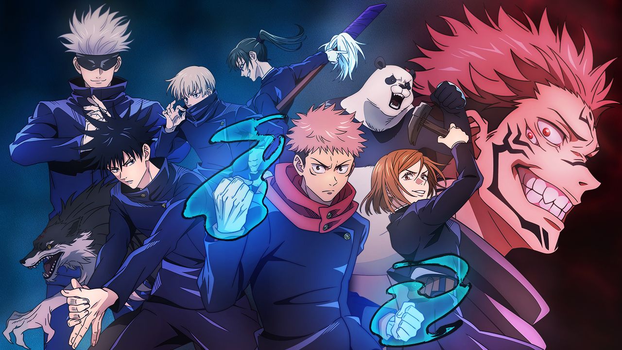 affiche de JUJUTSU KAISEN