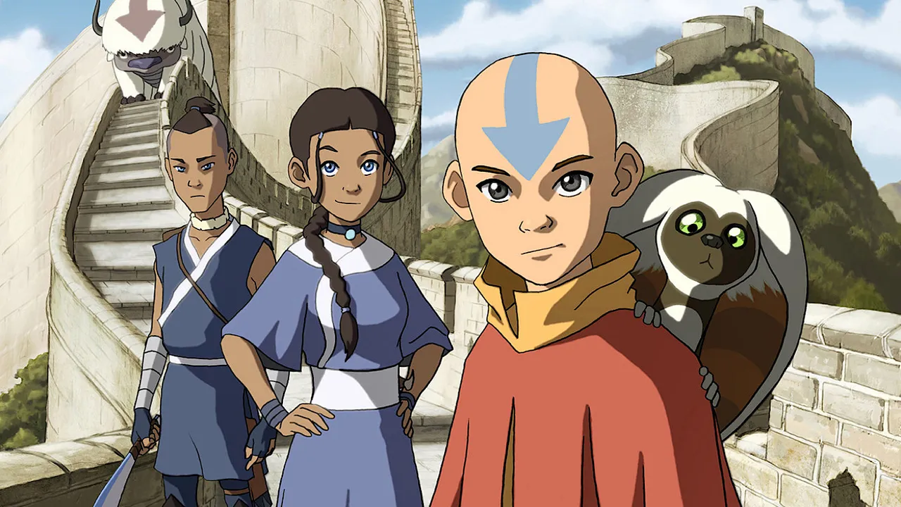 affiche de Avatar, le dernier maître de l'air