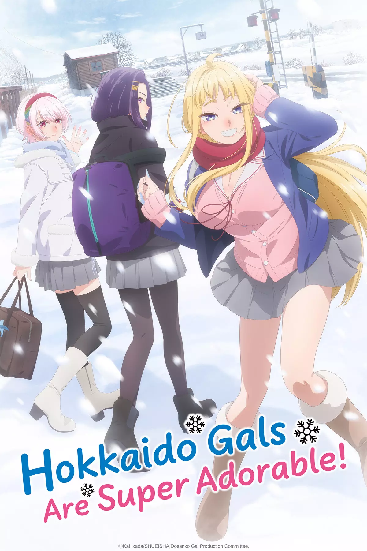 Affiche de l'anime Hokkaido Gals Are Super Adorable!