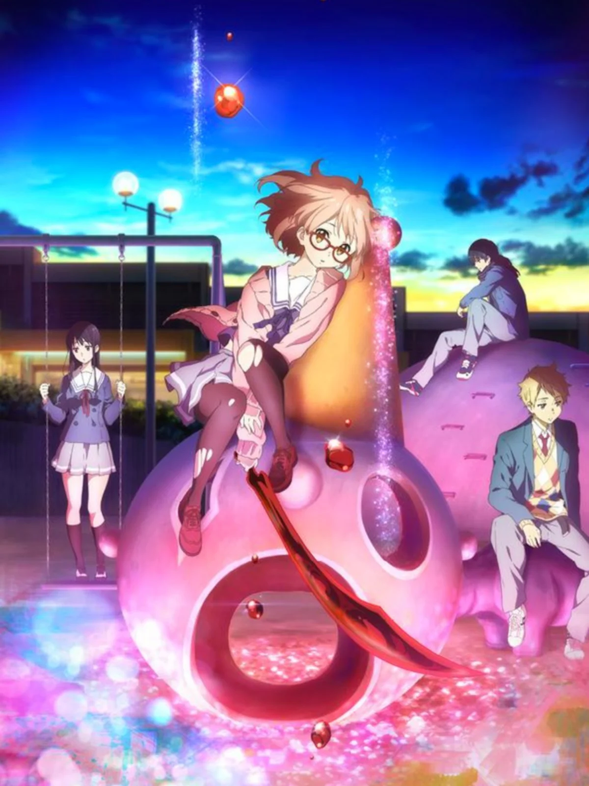 Affiche de l'anime Beyond the Boundary